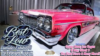 LOWRIDERS IN A MUSEUM!! BEST IN LOW WAS A HIT!!