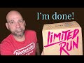 Limited Run Games Sucks!