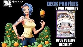 One Piece TCG - [OP09] - PB Luffy Deck Profile