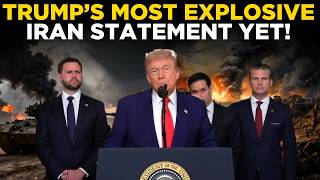 TRUMP IRAN ANNOUNCEMENT LIVE | President Trump Authorizes Massive Strike on Iran Targets | Trump