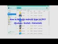 How to Manage (Backup / Install / Uninstall) Android Apps on Computer?
