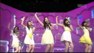 [Live] KARA - Honey (Inkigayo 15.02.2009) HD