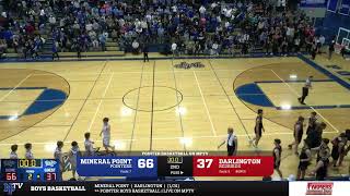 #2 Mineral Point vs Darlington | Varsity Boys Basketball