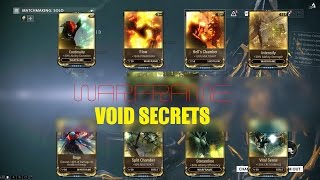 [Warframe] VOID: Secret Parkour Rooms and hidden containers