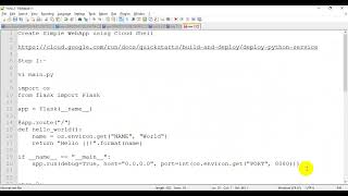 Google Cloud Platform | how to create web app using python | google cloud shell | GCP | Devops