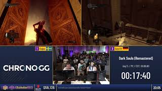 #ESASummer18 Speedruns - Dark Souls (Remastered) [Any%] by SayviTV and Elajjaz