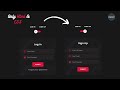 Create a Responsive Login and Registration Form using only HTML and CSS | Sign-In and Sign-Up Form