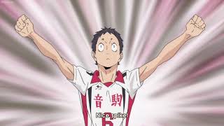 Fukunaga Shohei- Haikyuu! To the Top moments