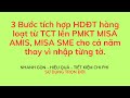 BƯỚC 3 TỔNG KẾT TRÌNH TỰ CÁC THAO TÁC IMPORT HẦNG LOẠT HDDT LÊN PHẦN MỀM KÊ TOÁN MISA OFFLINE