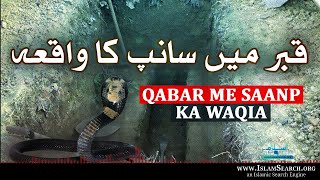 Qabar me Saanp ka Waqia || قبر میں سانپ کا واقعہ  || Qabar ka Azab || IslamSearch