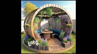 Amazing ideas for decorating small garden. II 25 XXV.