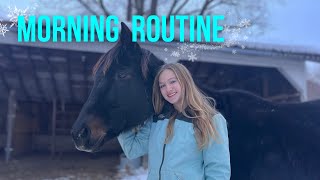 Winter 2024 Morning Routine With 50+ FARM ANIMALS