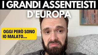 Perché i TEDESCHI Sono i PIÙ MALATI d'EUROPA: Assenze RECORD a lavoro