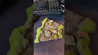 repainting a prepainted river section from Pegasus Hobbies