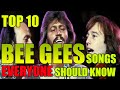 The 10 best BEE GEES songs EVERYONE should know!  Their greatest hits of all time, curated + ranked