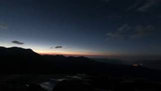 Nightlapse in the Pyrenees Overlooking Superbagneres | GoPro Hero 7 Black 4K