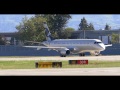 hd rare al jaber aviation embraer lineage 1000 a6 ajh takeoff from san jose international airport