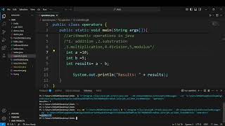 Arithmetic Operations in Java (Addition, Subtraction, Multiplication, Division, Modulus)
