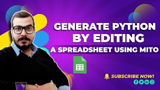 Generating Python By Editing Spreadsheet Using Mito