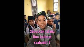 lafadz dua kalimat syahadat #syahadat #syahadatain