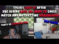 TYLER1 Lost It Completely After XQC Coming Late To His Chess Match & Not Getting Disqualified