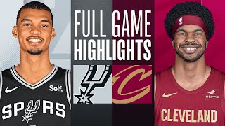SPURS at CAVALIERS | FULL GAME HIGHLIGHTS | January 7, 2024