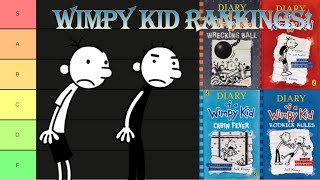 Ranking All the Diary of a Wimpy Kid Books!
