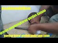 proses pembongkaran gardan katana