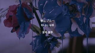 한국어 가사 번역　indigo la End - 華にブルー(꽃에 블루)