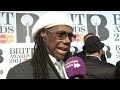 Nile Rodgers interview at the BRITs 2014