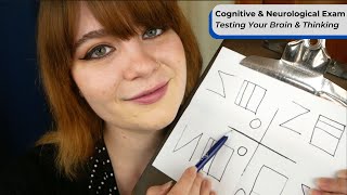 Cognitive & Neurological Function Testing—Attention, Focus, Memory 📝 ASMR Soft Spoken Medical RP