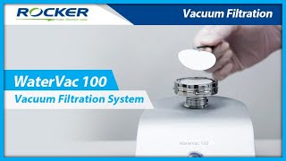 Sistema de Filtración al Vacío Rocker Watervac 100