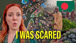 TERRIFYING journey to Barisal floating market🇧🇩