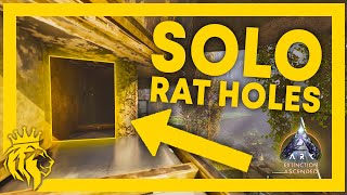 TOP 10 SOLO Rat Holes on EXTINCTION! | ARK: Survival Ascended