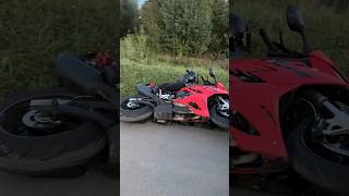 УРОНИЛ-мотоцикл КУПИЛ😂 #мотоТаня dropped it, bought a motorcycle #motoTanya bmw s1000rr k67