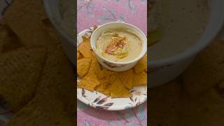 Hummus with nachos | Nachos | Ye wala snacks try kia kya #hummus #hummusdip