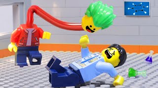 CRAZY SCIENCE EXPERIMENT with LONG NECK - Lego Transformation