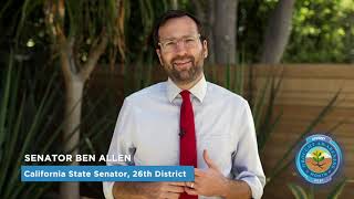 WRD Drought Tip of the Day! Ben Allen, CA State Senator