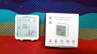 Best Smart Wifi Temperature and Humidity Sensor | Digital Display | Smart Life App Alexa Automation