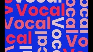 vocal animated typeface