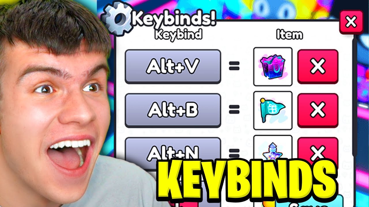 How To SET KEYBINDS In Roblox Pet Simulator 99! - YouTube