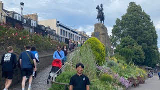 Scotland Edinburgh with family members 2024