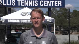 Georgia Southern Men's Tennis vs Troy Highlights