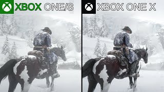 Red Dead Redemption 2 – Xbox One vs  Xbox One X - Graphics Comparison [4K]