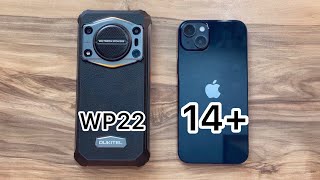 Oukitel WP22 vs iPhone 14 Plus