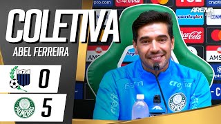 COLETIVA ABEL FERREIRA | AO VIVO  | Liverpool 0 x 5 Palmeiras - Libertadores 2024