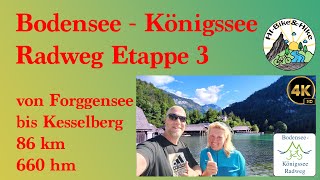 Bodensee - Königssee Radweg Etappe 3 ⛺️| E-Bike Radreise