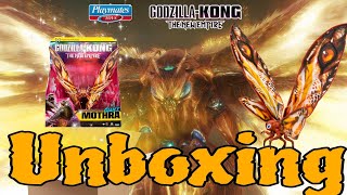 Unboxing Playmates Godzilla X Kong: The New Empire Giant Mothra Figure