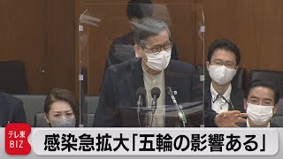 尾身会長 感染拡大に「五輪の影響ある」（2021年8月4日）