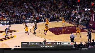 Spurs At Cavs: LeBron Can't Close As Gorgeous Offense Abounds